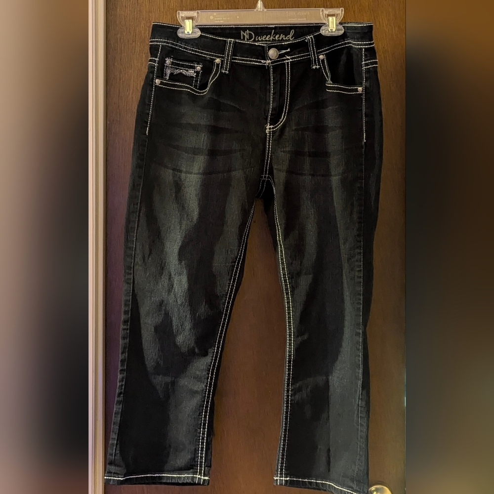 Women's ND Weekend Capri Jeans Sz 12 - Picture 3 of 8